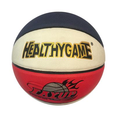 China Custom Leather Compound Logo Girl Indoor Basketball 29.5 Microfiber Promotion Leather Basketball for sale