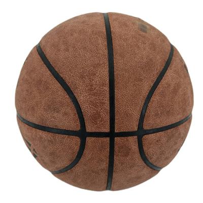 China Basketball Playing New Custom Made Cow Leather Leather Basketball PU TPU Indoor Indoor Outdoor Basketball for sale