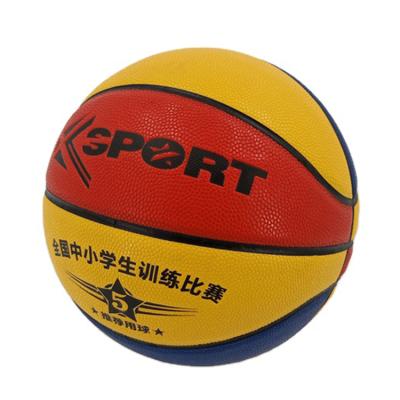 China Hot Selling Wear Resistance Basketball Tpu Leather Fiber Laminated Wear Resistant Basketball for sale