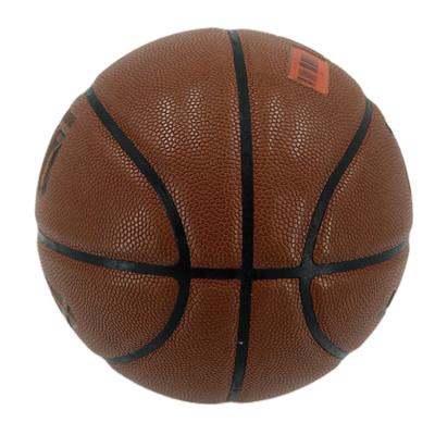 China Basketball Playing Custom Multi-size China Logo Training Game Basketball PU Laminated Basketball for sale