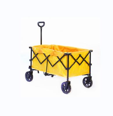 China Factory Outlet Single Push Folding Cart Garden Truck Garden Dump Truck Pull Cart Folding Garden Truck for sale