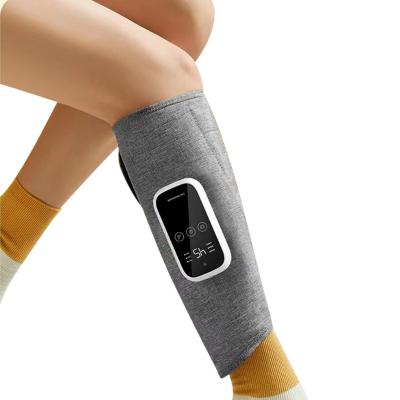 China Hot Compress Air Pressure Leg Massager Wireless Calf + Massage + Wraps Blood Circulation Leg Massager With Calf Heating Massage for sale