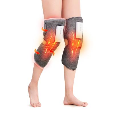 China Hot High Quality Cordless Portable Compression Calf Foot Massager Masajeador De Piernas Heating Air Compression Leg Massager Air Pressure Vibrator Compress+Massage+ for sale