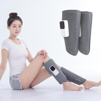 China Compress Air Pressure Heating Calf Muscles Massager Hot Relaxing Compress+Massage+Vibrate Massager Leg Calf Massager Machine for sale