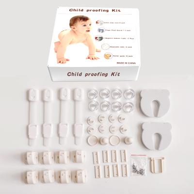 China 2021 New-fashion Amazon Best Selling Modern Baby Home Safety Kit Safety Lock Baby Safety Locks Magnet In Stock for sale