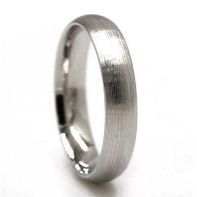 China SR0002 CLASSIC Simple Matte Finish 925 Sterling Silver Wedding Ring for sale