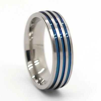 China Wholesale CLASSIC Pure Titanium Ring Men's Wedding Fashion Jewelry for sale