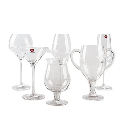 China High Quality Popular Home Appliance Design Vintage Crystal Red Wine Glass Set Wedding Set for sale