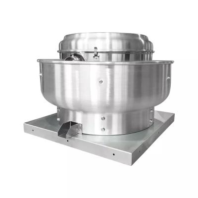 China Exhaust Ventilation Kitchen Hood Exhaust Fan Food Truck Duct Fan Wall Mount Roof Top Centrifugal Fan for sale