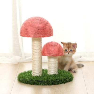 China Viable Toys Cat Scratch Post Tower of 35*35*42cm Cat Scratcher Luxury Cat Interactive Scratcher for sale