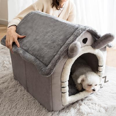 China Soft Warm Dog House Indoor Advanced Soft Dog Houses Luxury Bed For Dogs for sale