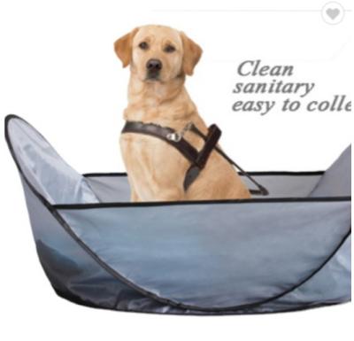 China Viable Wholesale Custom Pet Grooming Care Products For Cats And Dogs Hair Bib Collecting Tray Pet Hair Remover Catcher for sale