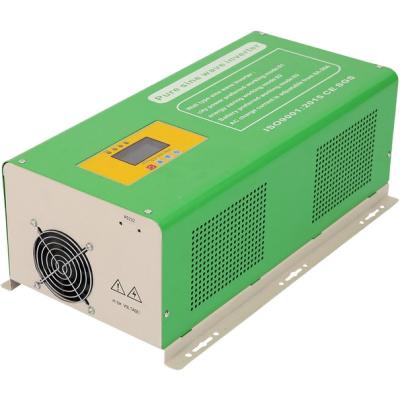 China 6kw Solar Off Grid Pure Sine Wave Inverter 24V 48V 110VAC 220VAC Inverter 790*810*500mm for sale