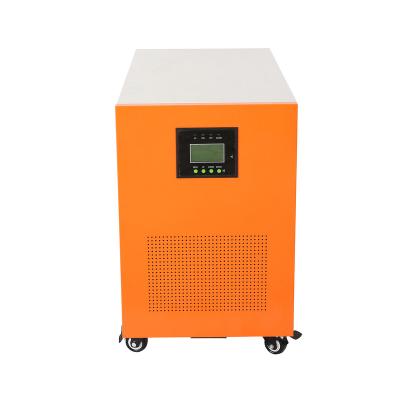 China Hot Sale 12v 24v 48v System Solar Inverter 5kw Pure Sine Wave Inverter 265*225*610mm for sale