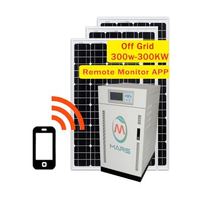 China Professional high quality home mini sunpower smart energy storage off grid solar power system generator for sale