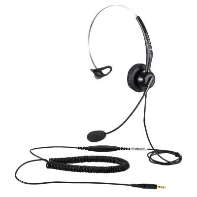 China Telecommunication equipment factory direct sale call center headset headband style professional headset for sale