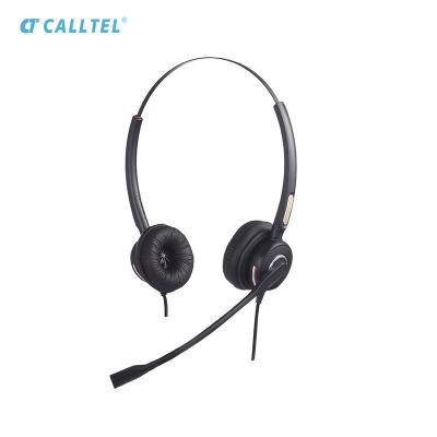 China High Quality Wired Telecommunication Equipment Telephone Headset For Call Center Digital Noise Reduction for sale