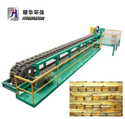 China Copper Ingot Casting Machine Brass Bar Copper Ingot Aluminum Tilt Gravity Die Casting Machine for sale