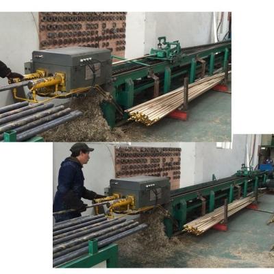 China Various nonferrous metal rod brass polishing machine, square pipe polishing machine for sale