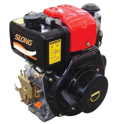 China Recoil Start SL178F Air Cooled Air Cooled Diesel Engine 296ml Yancheng SLONG 3600rpm for sale