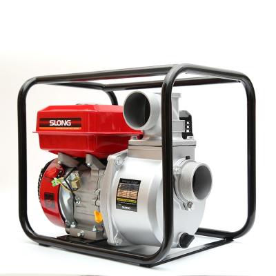 China High Efficiency SLONG WP30 2 Inch 50mm Gasoline Centrifugal Water Pump for sale