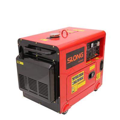 China Sound Proof Diesel Generator 10KVA/15KVA/30KVA/50KVA/100KVA Silent Diesel Generator DG7500LDE for sale