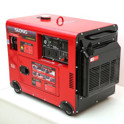 China Generator Supply Portable Electric Power 5.5KW Rated Output Super Silent Gasoline Generator for sale