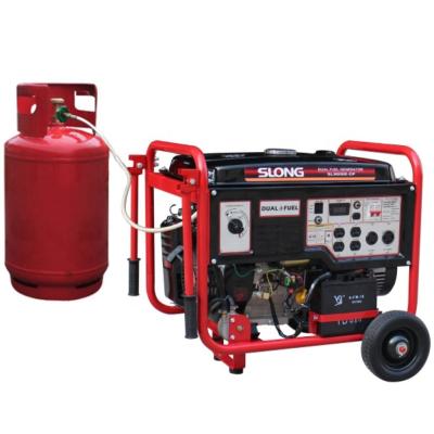 China Air-cooled 120V 7kva 8kva 9kw two-in-one portable gas gasoline OEM generator for sale