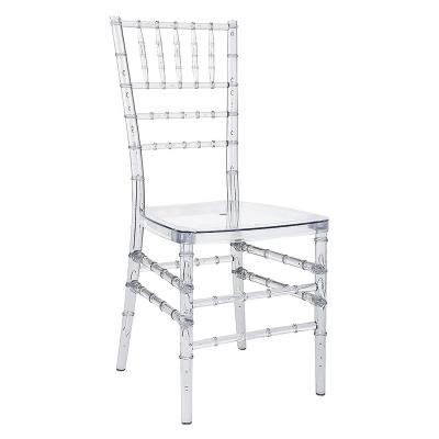 China Best New Modern King Luxury Acrylic Decoration Furniture Chiavari Clear Gold Hotel Party Reception Wedding Event Chairs On Sale for sale