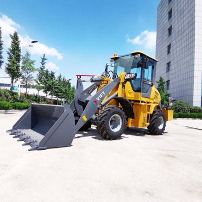 China Hotels Small Capacity 1.2ton-2ton Wheel Loader With Bucket With Factory Price for sale