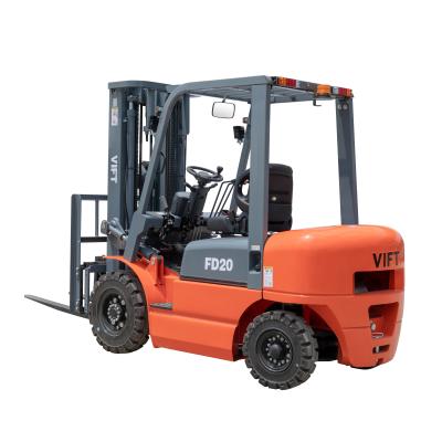 China Chinese brand hotels brand diesel engine top forklift 2 ton 2.5 ton 3 ton 5 ton Te koop