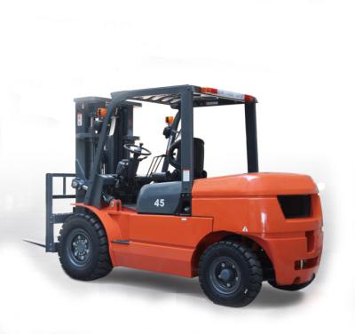 China Factory 4ton Diesel Cross Country Auto/Hydrodynamic Forklift Te koop