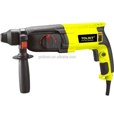 China TOLHIT 220-240v 26mm Core Drilling Hammer Machine Concrete Rotary Electric 850w Hammer Drill TH1708900026 for sale