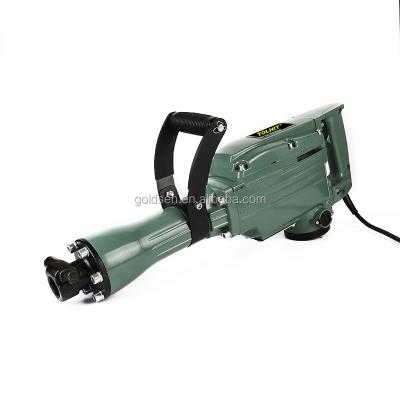 China TOLHIT 1500w Jack Hammer Drilling Machine Power 65mm Portable Electric Concrete Breaker DH65 Demolition for sale