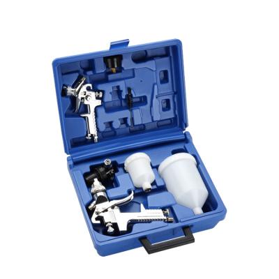 China Paint Spray Gun 7Pcs Paint Spray Gun Kits With Regulator Wrench Brush for sale