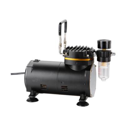 China Factory Painting Oilless Portable Mini Airbrush Silent Airbrush Air Compressor Kit For Airbrush for sale