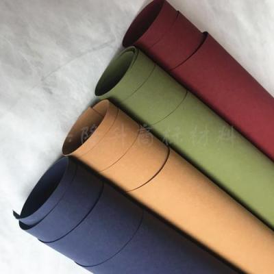 China Waterproof Washable Kraft Paper Wood Pulp Recycled Gift And Craft Inkjet Printing , Offset Printing Accept Customizable Thickness XG Wide 1.5m for sale