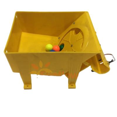 China Plastic Coin Hopper DC 12v Indoor Playground With Ball Shoot Equipment for sale