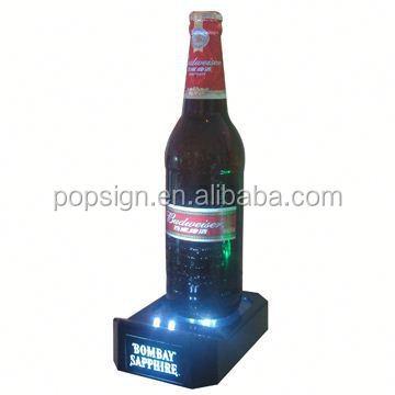 China New Design Cheap Price China Manufacturer Bottle Glorifiers Indoor Led Light Base for sale