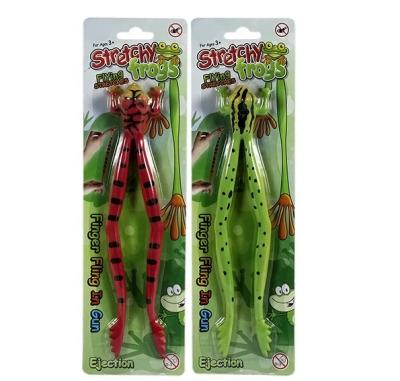 China Like the picture best selling children playing tpr delicate sticky joke stretchy frog wholesale toys simulation animal for sale