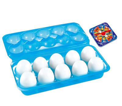 China The Other Indoor Interactive Lucky Game Challenge Toy Egg Saucer Game Fun Egg Board Game Kids Educational Desktop Table Game for sale