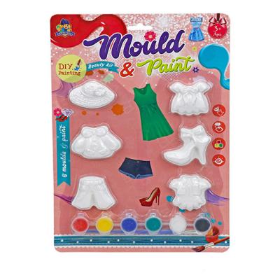 China 2021 other educational DIY toys set best-selling paint DIY mold and paint for sale