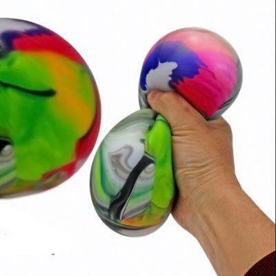 China 2021 Other New Toys Squeeze Jumbo Ball Rainbow Squeeze Ball Novelty Toys for sale