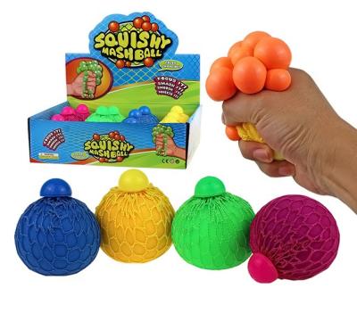 China As Picture Decompression Adult Novelty Toy Squishy Mesh Bead Ball for sale