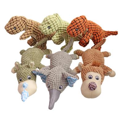 China Custom Funny Multiple Stocked Styles Teeth Cleaning Squeaky Stuffed Pet Plush Toy Dog Interactive Dog Toy for sale