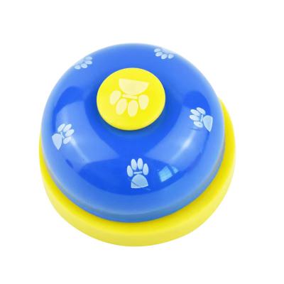 China New Arrival Paw Print Ringer Custom Multicolor Dog Training Bell Viable Pet Training Products for sale