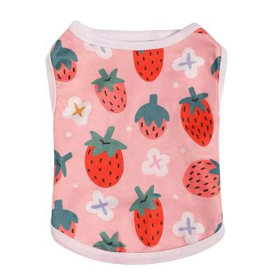 China Fashion Viable Custom Cheap Cute Shirt Spring Biped Funny Dog Clothes Wholesale Dog Clothes for sale