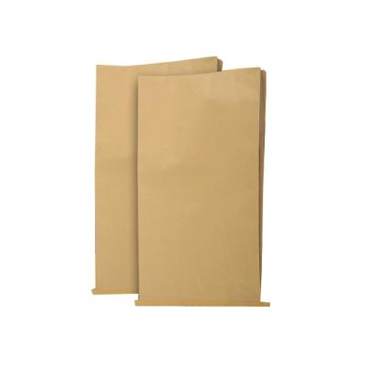 China custom kraft paper laminated pp woven bags for cement packaging Chemical Fertilizer big bag for cement packing used cement bags for sale