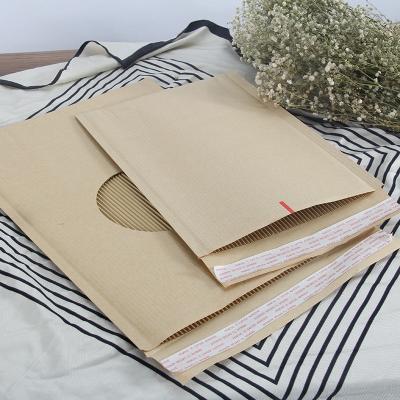 China Customized Honeycomb corrugated Cushion poly mailer padded shipping envelopes kraft paper bubble mailing bags for sale