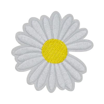 China 2021 hot sale 3D wholesales china free sample embroidery flower patch for clothing for sale